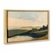 Stupell Industries Green Hills Painting Framed Floater Canvas Wall Art Design by Irena Orlov